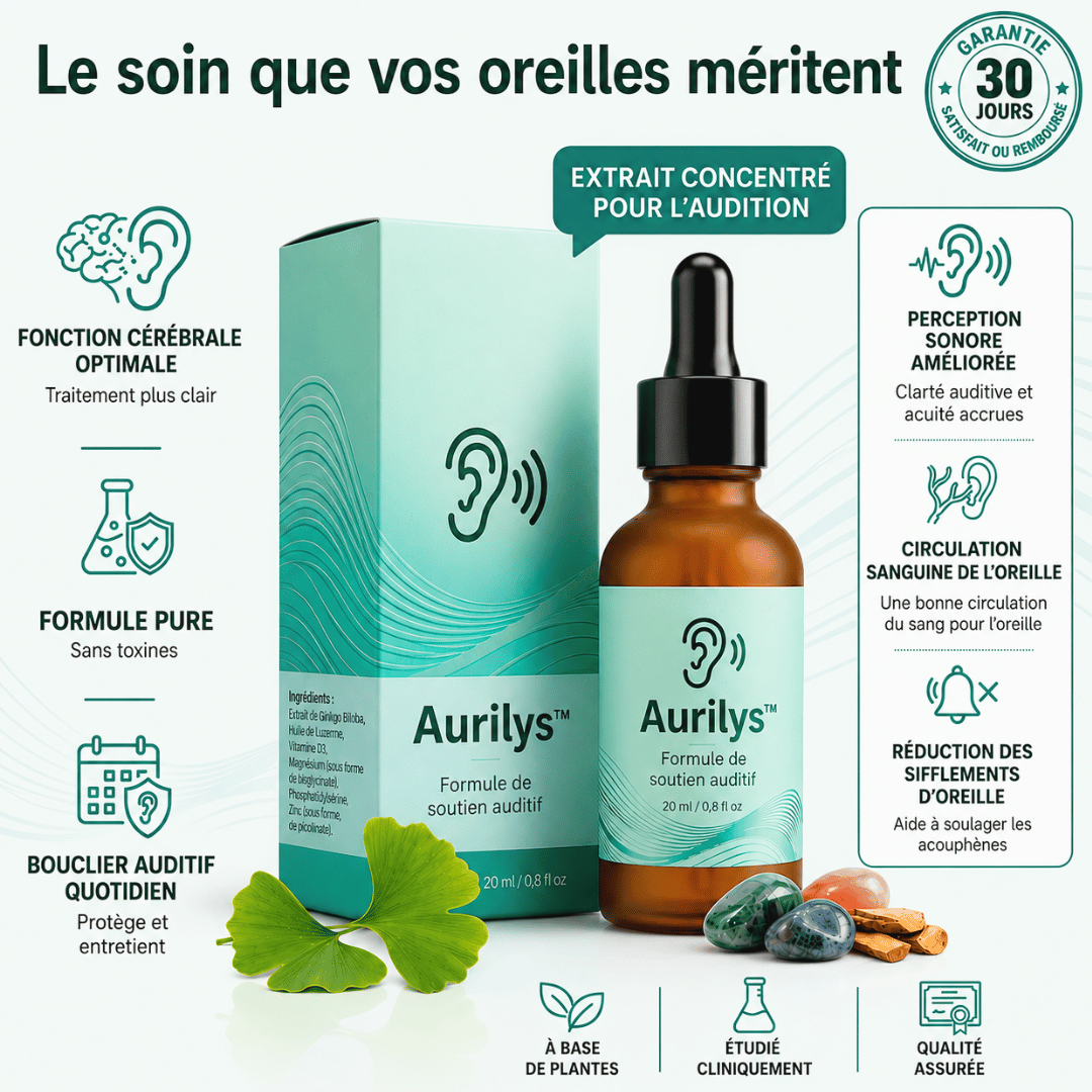 Les gouttes auriculaires Aurilys™ pour un confort auditif au quotidien