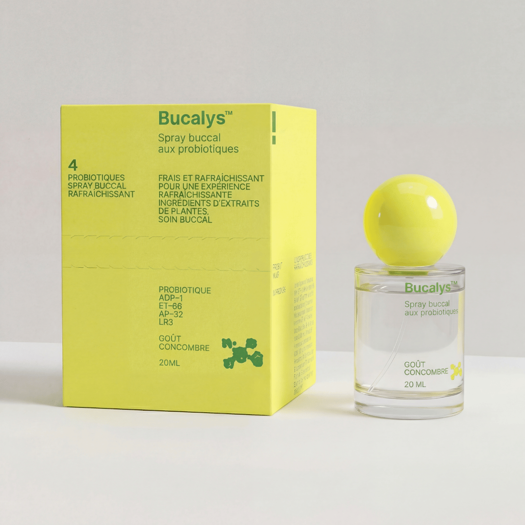 Bucalys™ – Le spray buccal aux probiotiques pour une haleine irrésistiblement fraîche toute la journée