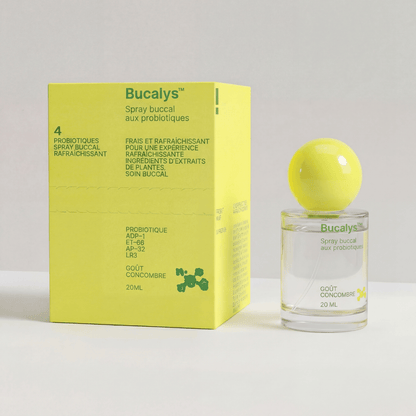 Bucalys™ – Le spray buccal aux probiotiques pour une haleine irrésistiblement fraîche toute la journée