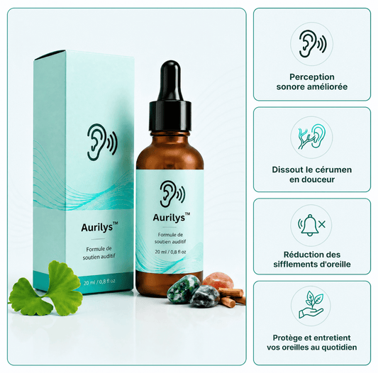 Aurilys™ - Le nettoyage en douceur pour des oreilles libérées du cérumen