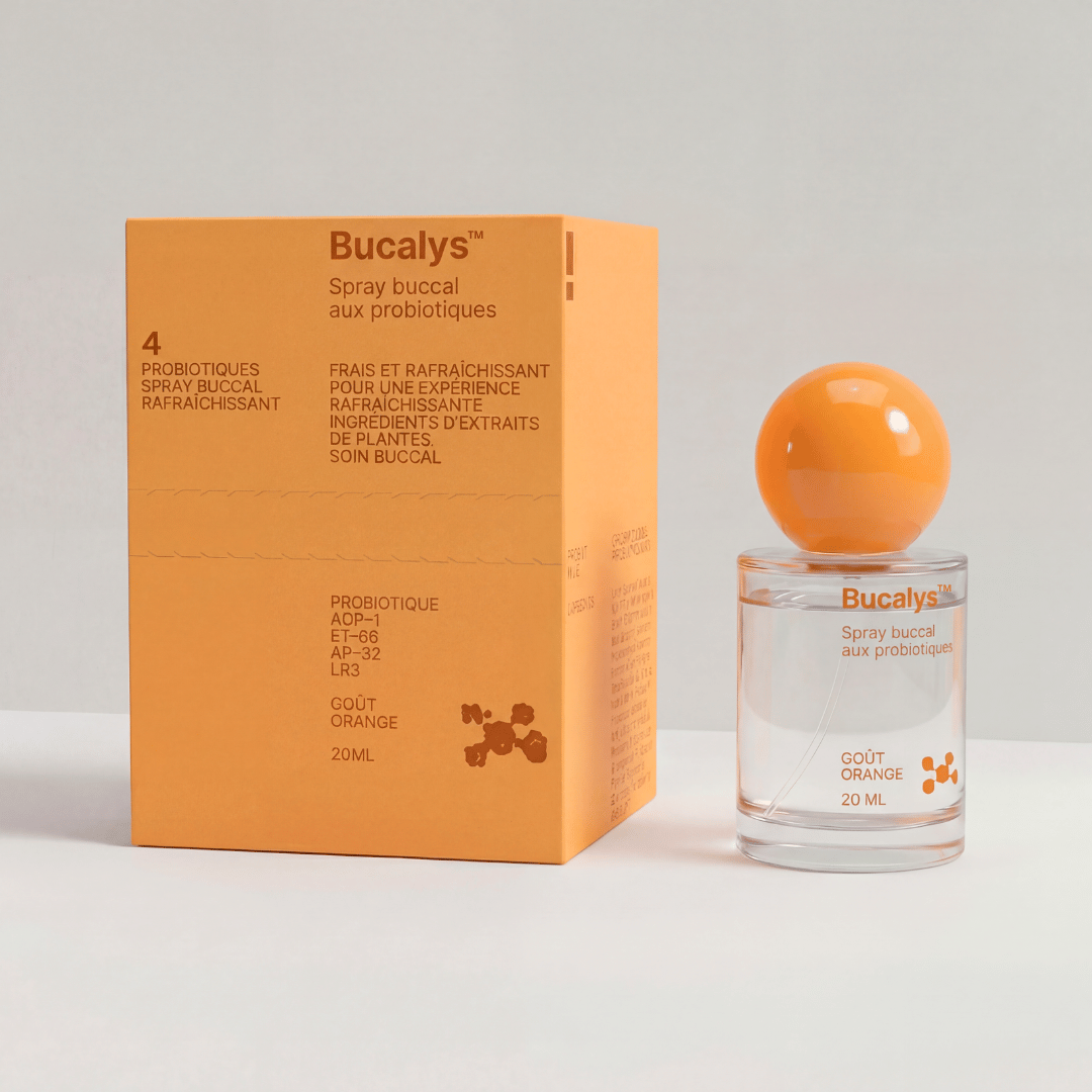 Bucalys™ – Le spray buccal aux probiotiques pour une haleine irrésistiblement fraîche toute la journée