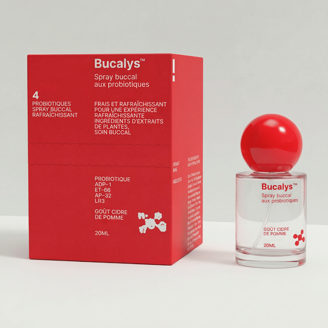 Bucalys™ – Le spray buccal aux probiotiques pour une haleine irrésistiblement fraîche toute la journée
